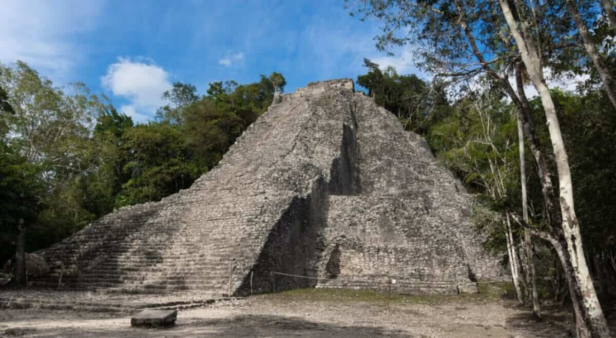 Cobá Quintana Roo - Pirámide Nohoch Mul