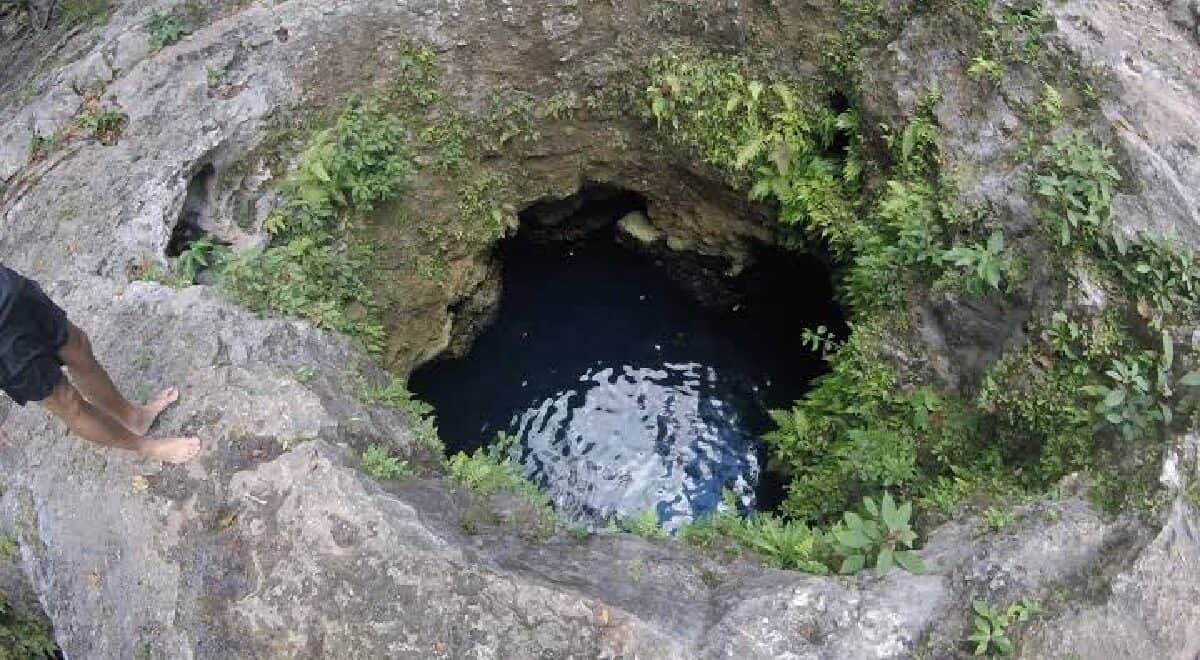 Cenote Siete Bocas - Respiradero