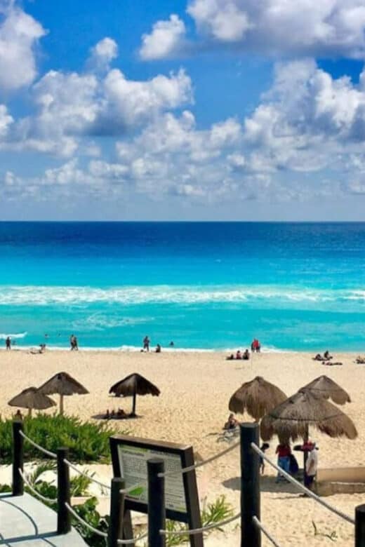 Playas públicas en Cancún