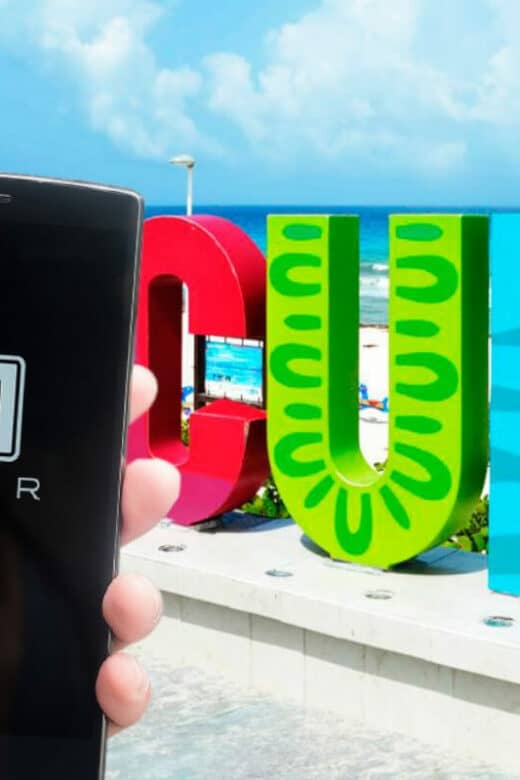 Uber en Cancún