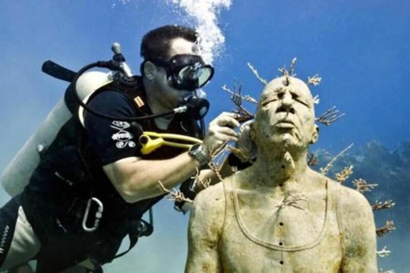 Museo Subacuático de Arte Experiencia única Info Quintana Roo